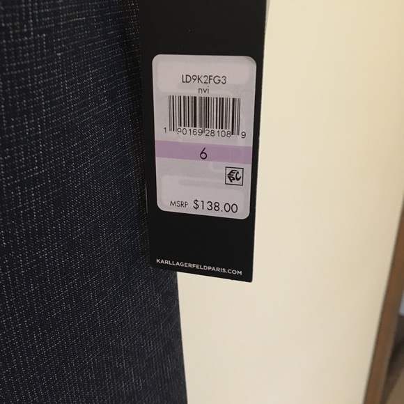 NWT Karl Lagerfeld sheath dress, NWT - Picture 7 of 7